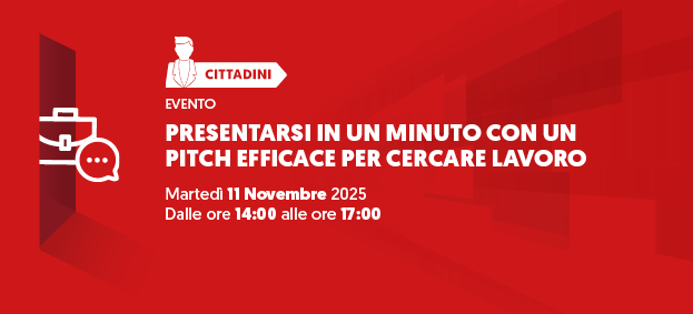 PRESENTARSI IN UN MINUTO CON UN PITCH EFFICACE PER CERCARE LAVORO