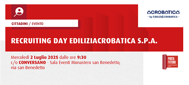 Recruiting day EdiliziAcrobatica s.p.a.
