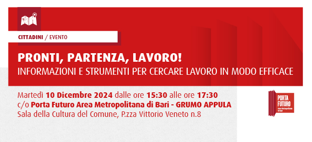 Foto Pronti, partenza, lavoro! Informazioni e strumenti per cercare lavoro in modo più efficace