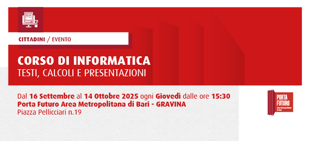 Corso di informatica - testi, calcoli e presentazioni