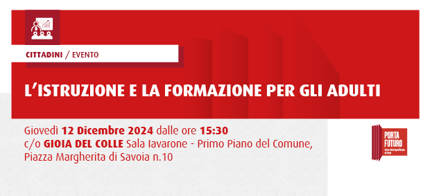 Foto L’istruzione e la formazione per gli adulti