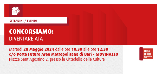 Foto CONCORSIAMO: DIVENTARE ATA