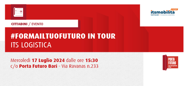 Foto ITS LOGISTICA - #formailtuofuturo2024