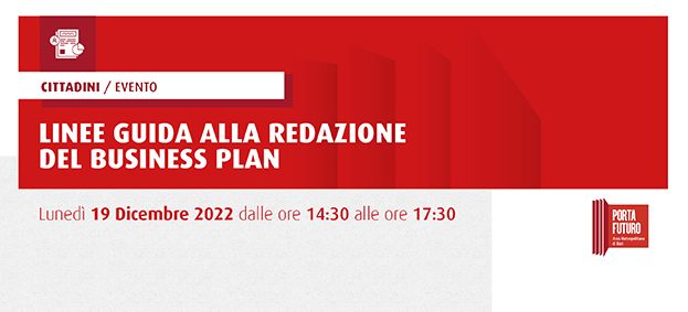 Foto Corso in Creazione di Impresa – #5: Linee guida alla redazione del Business Plan