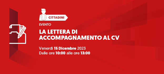LA LETTERA DI ACCOMPAGNAMENTO AL CV