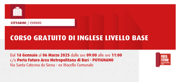 Foto CORSO GRATUITO DI INGLESE LIVELLO BASE