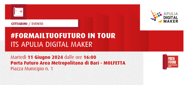 Foto ITS APULIA DIGITAL  MAKER - #formailtuofuturo2024