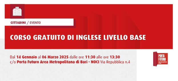 Foto CORSO GRATUITO DI INGLESE LIVELLO BASE
