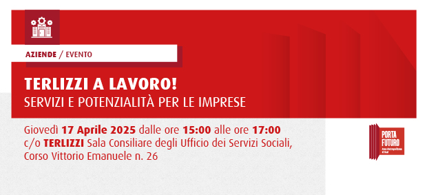 “Terlizzi a Lavoro!”, servizi e potenzialità per le imprese