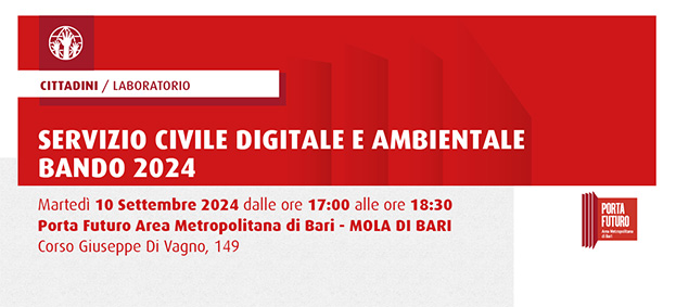 Foto SERVIZIO CIVILE DIGITALE, SERVIZIO CIVILE AMBIENTALE - BANDO 2024