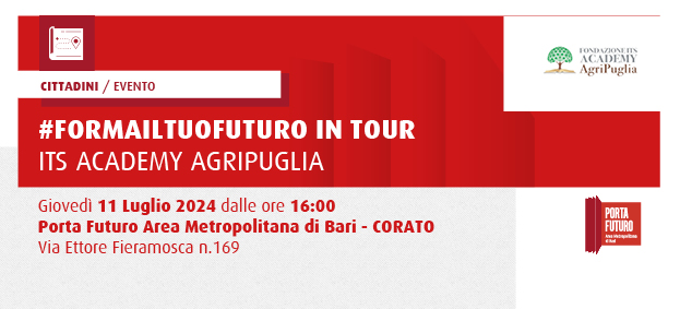 Foto ITS ACADEMY AGRIPUGLIA  - #formailtuofuturo2024