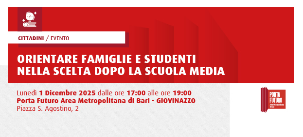 Orientare famiglie e studenti nella scelta dopo la scuola media