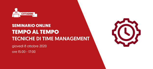 Foto TEMPO AL TEMPO - Tecniche di Time Management