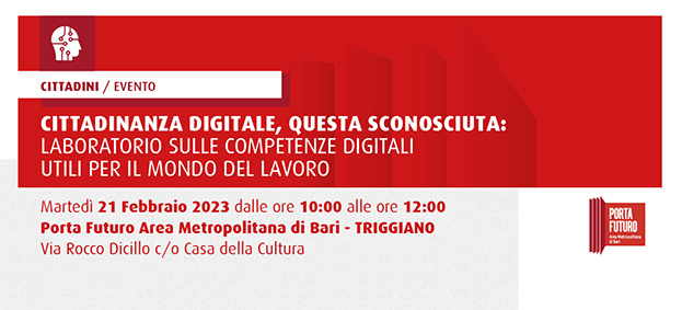 Foto “CITTADINANZA DIGITALE”, QUESTA SCONOSCIUTA: Laboratorio sulle competenze digitali utili per il mondo del lavoro