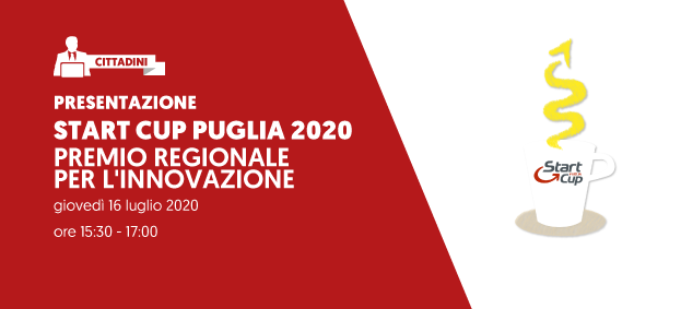 Foto Presentazione “Start Cup Puglia 2020 – Premio Regionale per l’Innovazione"
