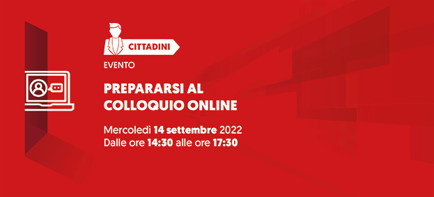 Foto PREPARARSI AL COLLOQUIO ONLINE