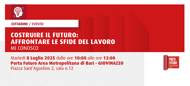 Costruire il futuro: come affrontare le sfide del mondo del lavoro. Primo incontro: Mi conosco