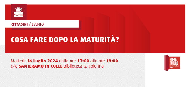Foto COSA FARE DOPO LA MATURITA'?
