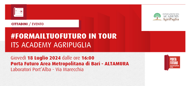 Foto ITS ACADEMY AGRIPUGLIA  - #formailtuofuturo2024