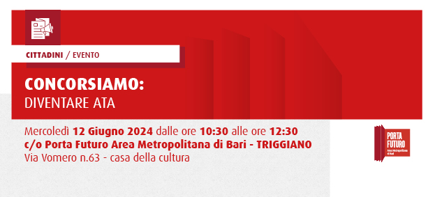 Foto CONCORSIAMO: DIVENTARE ATA