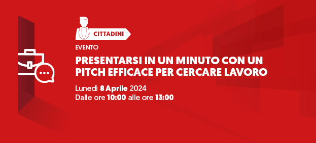 PRESENTARSI IN UN MINUTO CON UN PITCH EFFICACE PER CERCARE LAVORO