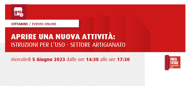 Aprire una nuova attività – Istruzioni per l’uso: settore artigianato