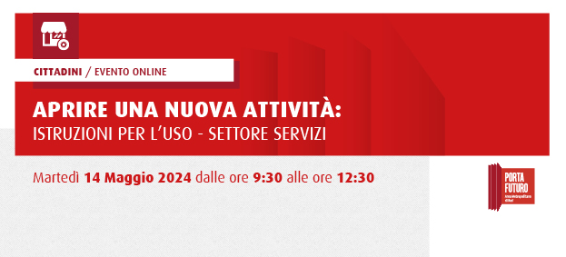 Aprire una nuova attività – Istruzioni per l’uso: settore servizi