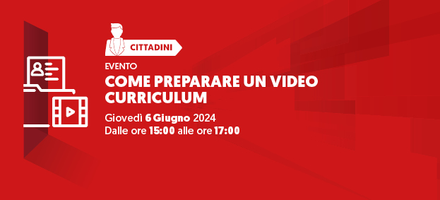 COME PREPARARE UN VIDEO CURRICULUM