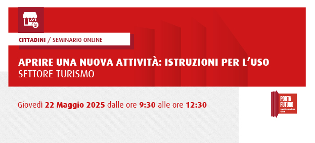 Aprire una nuova attività – Istruzioni per l’uso: settore turismo