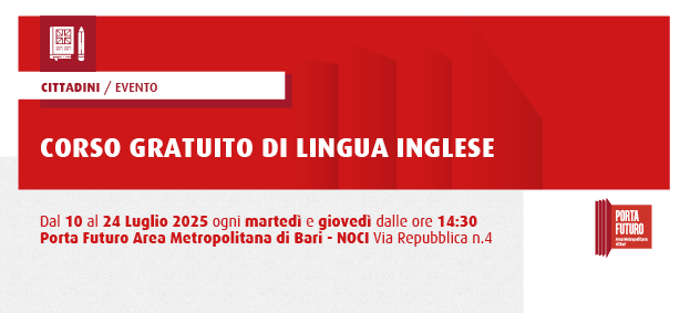CORSO GRATUITO DI LINGUA INGLESE