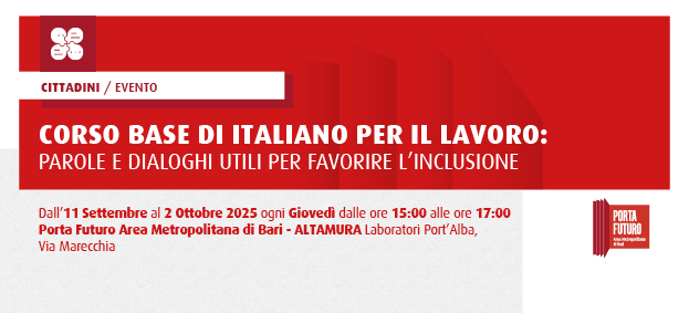 Corso base di italiano per il lavoro: parole e dialoghi utili per favorire l’inclusione