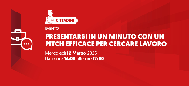 Foto PRESENTARSI IN UN MINUTO CON UN PITCH EFFICACE PER CERCARE LAVORO