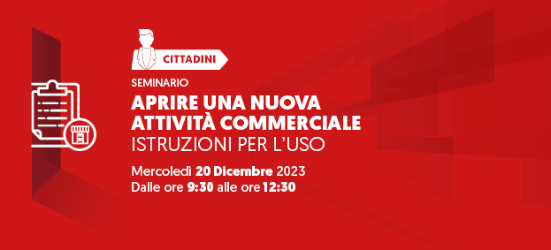 Foto APRIRE UNA NUOVA ATTIVITA' COMMERCIALE - ISTRUZIONI PER L'USO