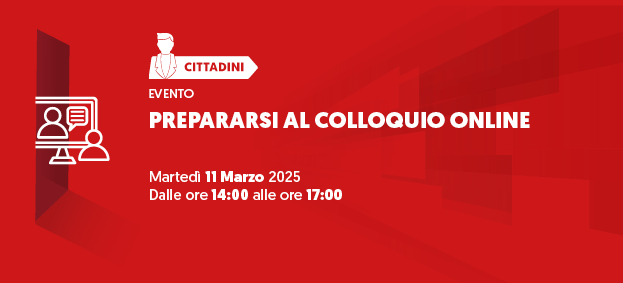 Foto PREPARARSI AL COLLOQUIO ONLINE