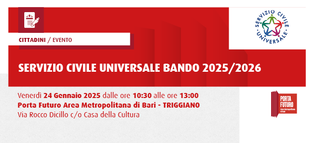 Foto Servizio Civile Universale: Bando 2025-2026