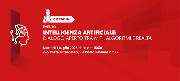 Foto INTELLIGENZA ARTIFICIALE: E SE FOSSE TUTTO UNO SHOW? Un dialogo aperto tra miti, algoritmi e realtà.
