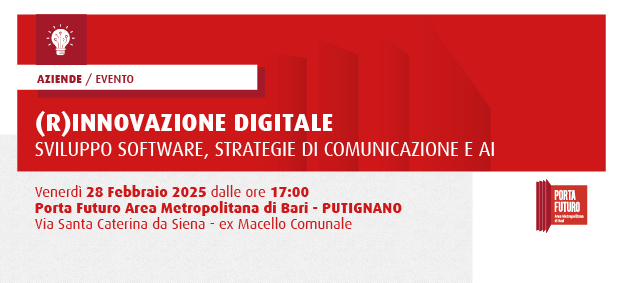 Foto (R)innovazione digitale. Sviluppo software, strategie di comunicazione e AI, una marcia in più per il business